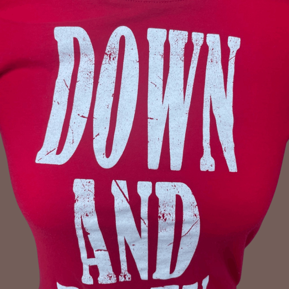Pima Apparel Graphic T-Shirt | Red Crabs Print | Size M | Vintage - Picture 4 of 4